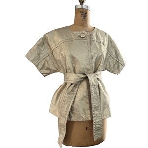 JCrew Metallic Jacket